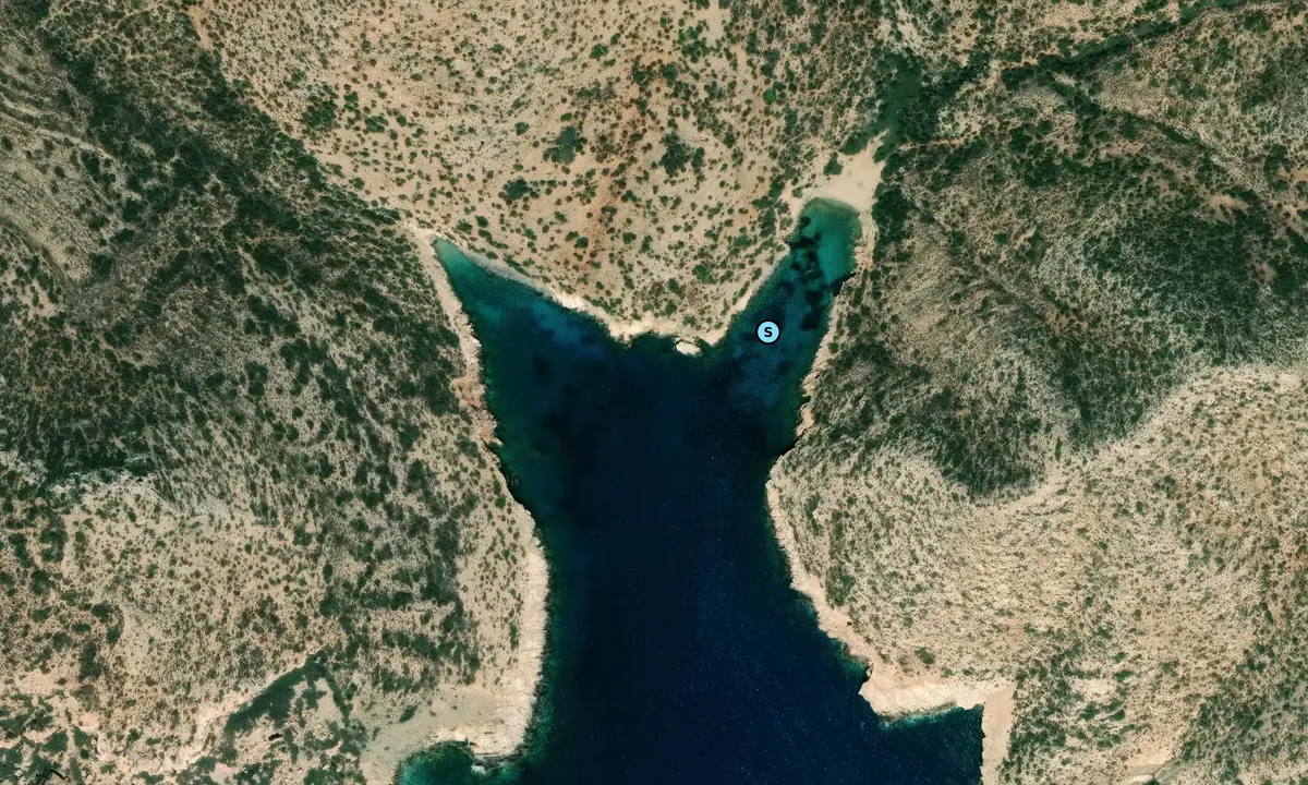 Satelite image of Mafalda Beach