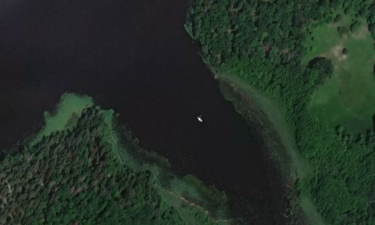 Satelite image of Måholmsviken
