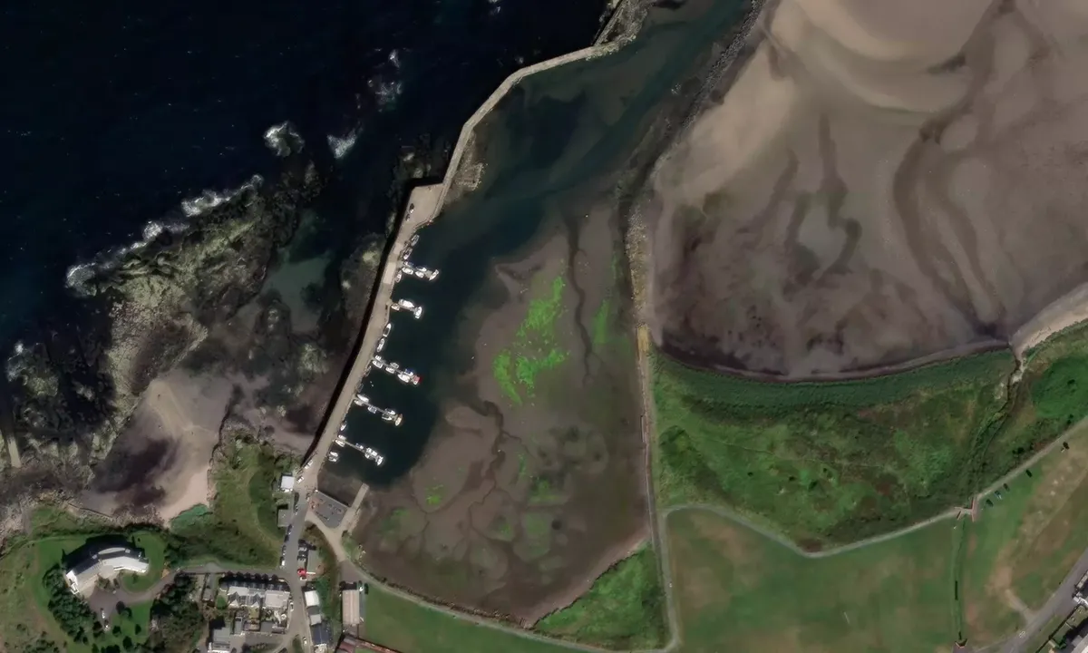 Satelite image of Maidens Harbour