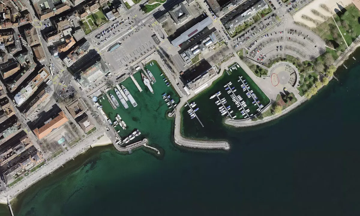 Satelite image of Main Port of Neuchatel