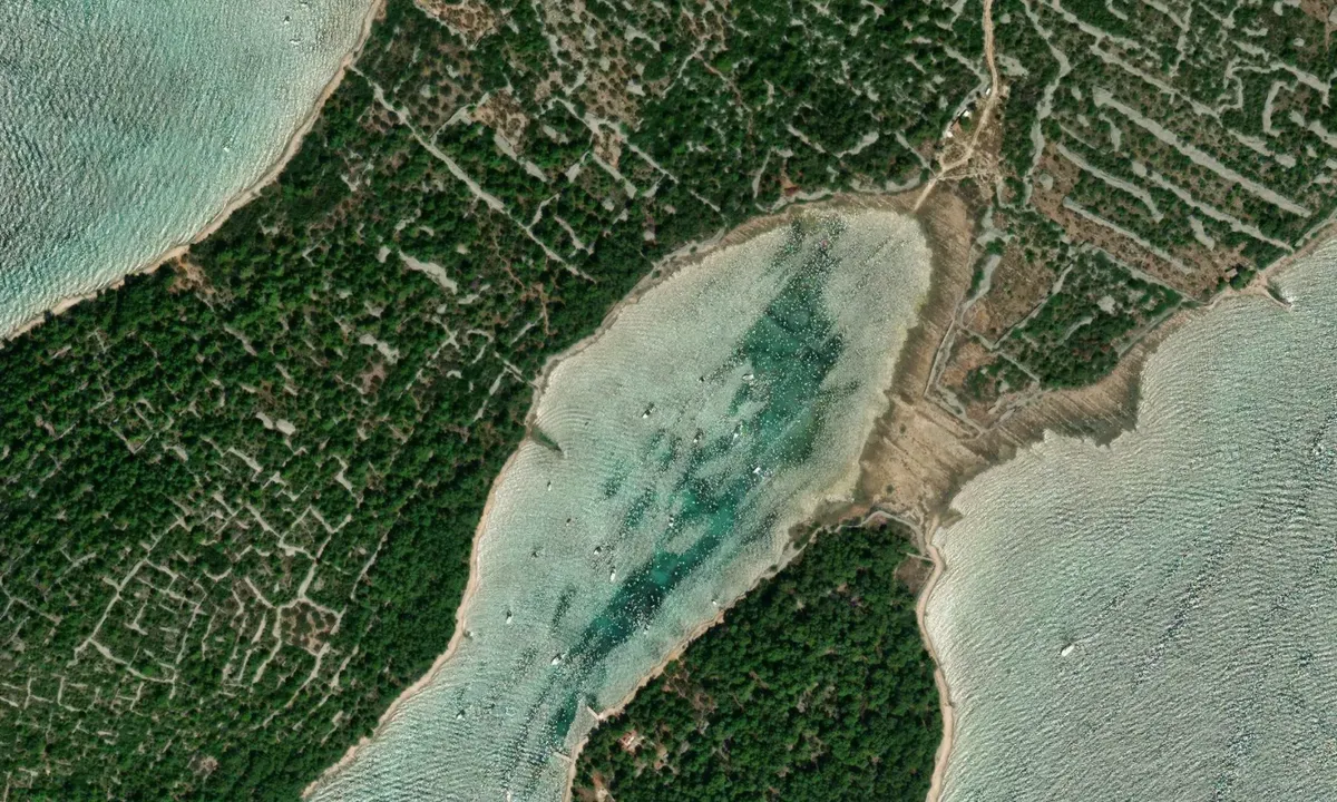 Flyfoto av Mala Luka