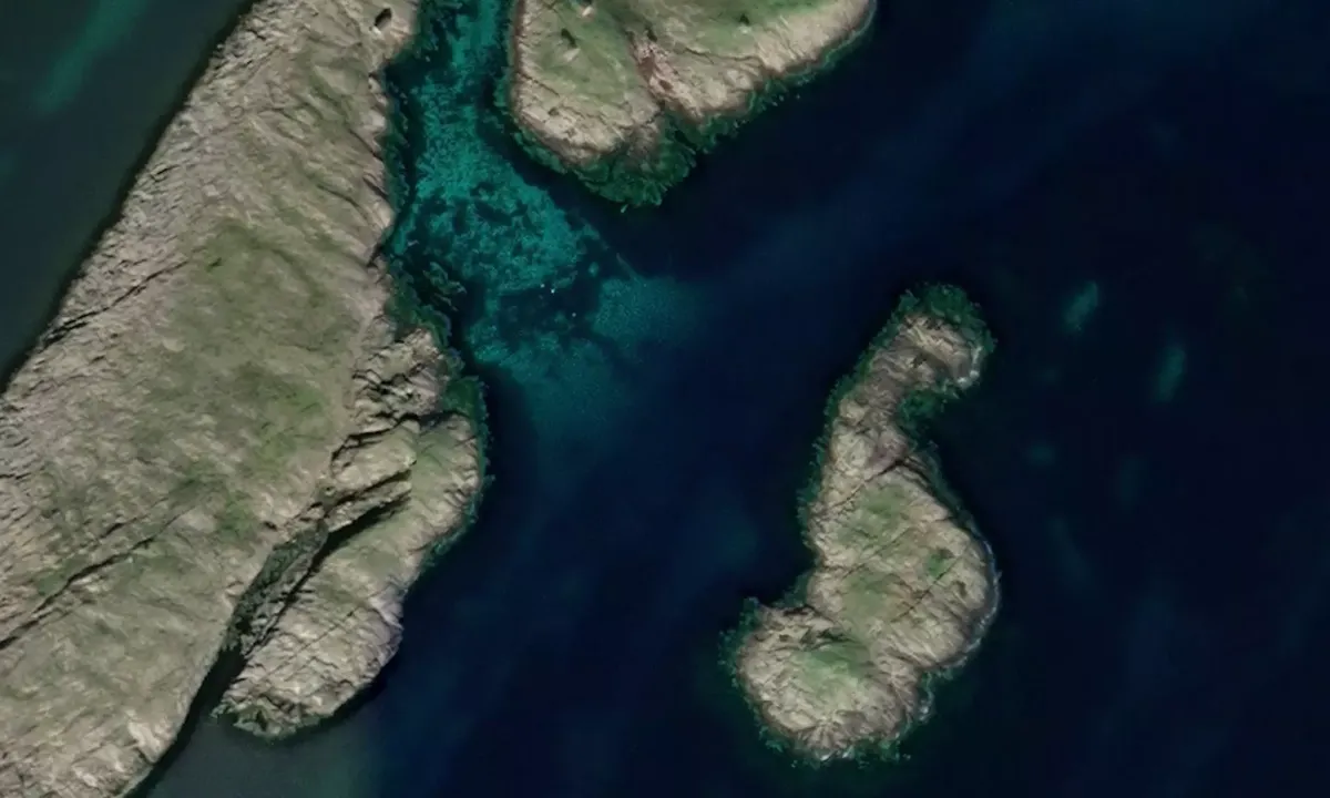 Satelite image of Malmen