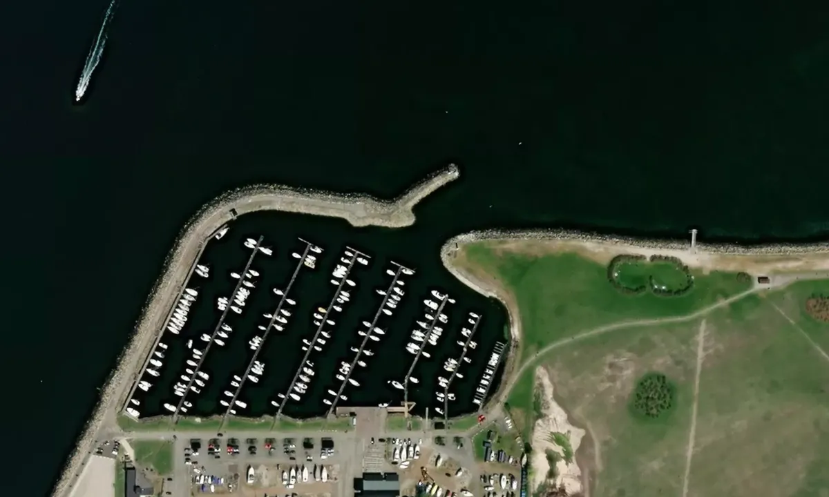 Flyfoto av Malmö - Lagunen