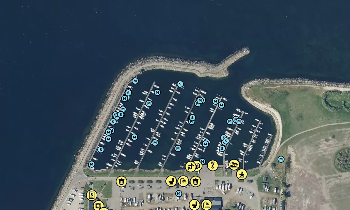 Satelite image of Malmö - Lagunen