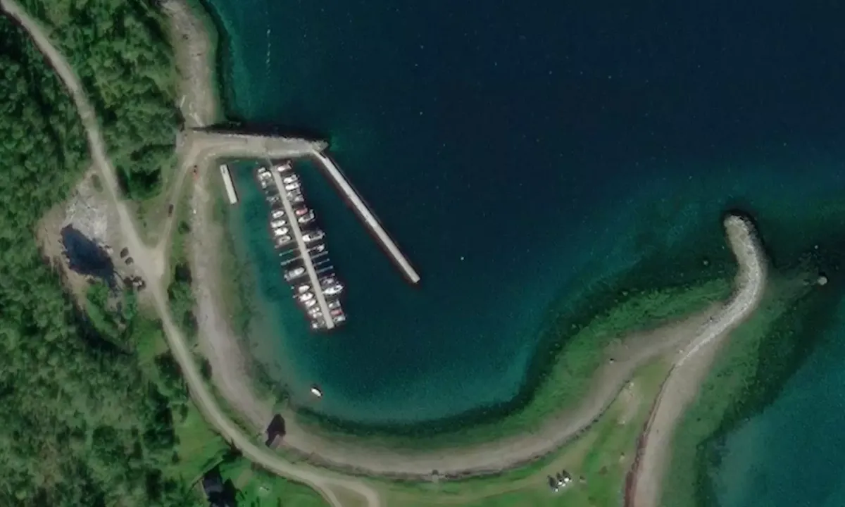 Satelite image of Målsnes
