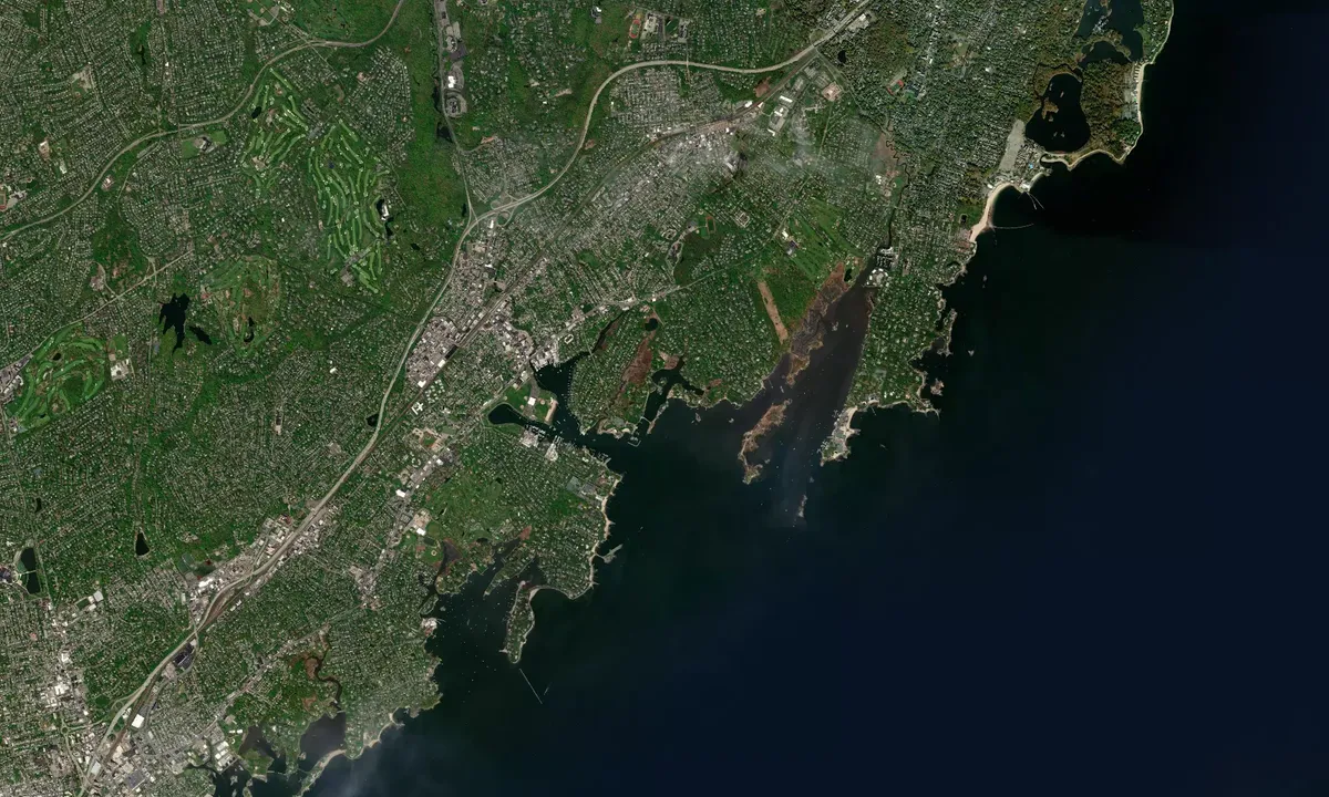 Flyfoto av Mamaroneck (outer harbor)