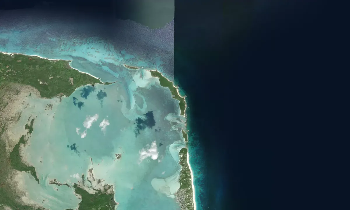 Flyfoto av Man Island South