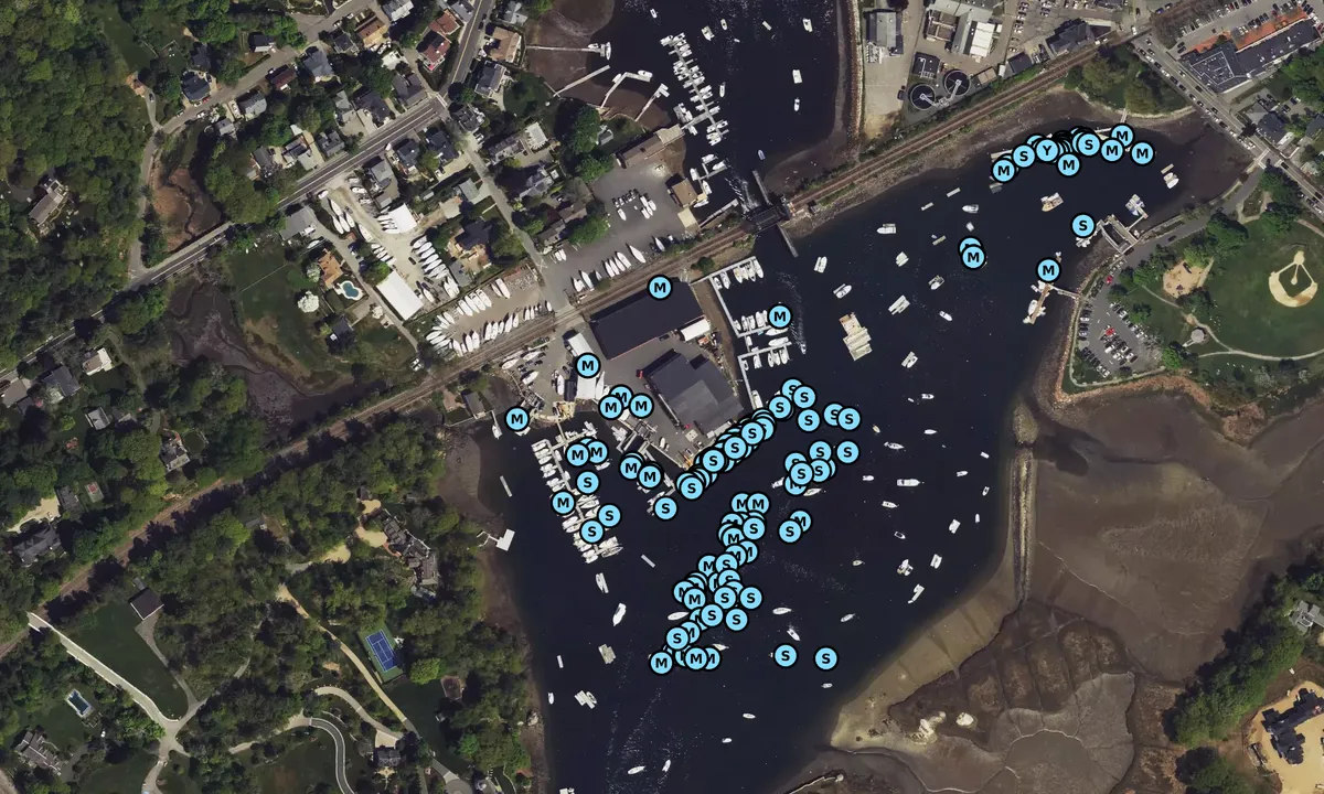 Satelite image of Manchester Marine