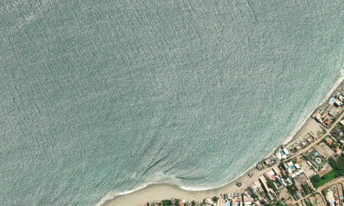 Satelite image of Mancora