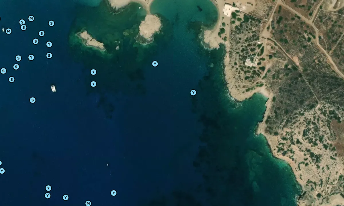 Satelite image of Manganari Ost