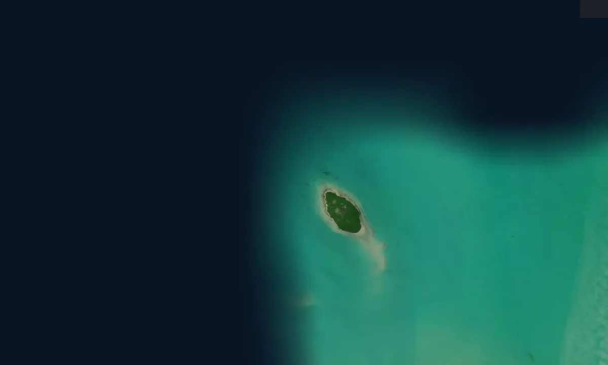 Flyfoto av Mangrove Cay
