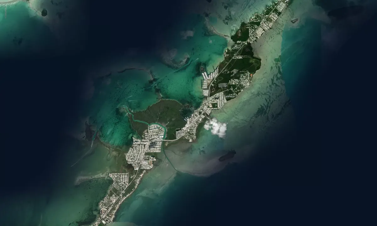 Flyfoto av Mangrove Marina - Tavernier