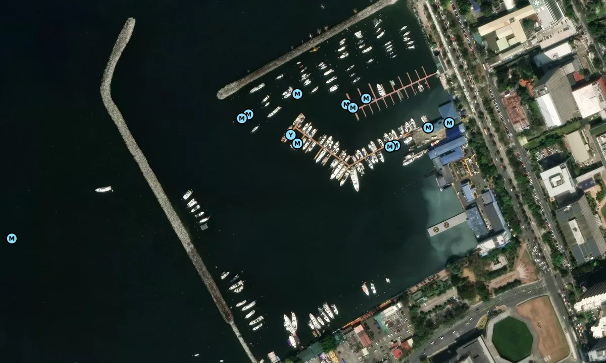 Satelite image of Manila Yacht Club