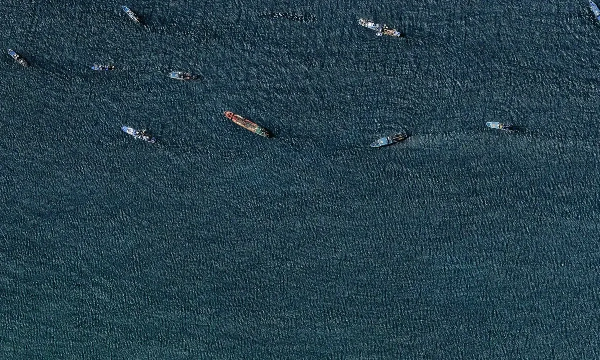 Satelite image of Manta