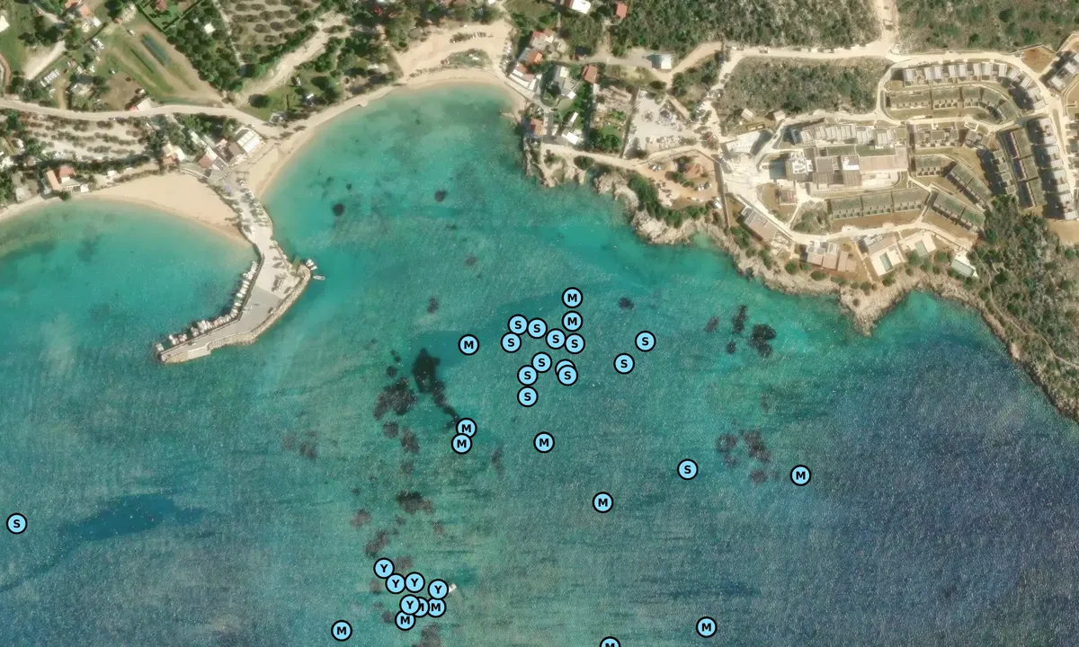 Satelite image of Marathi Bay