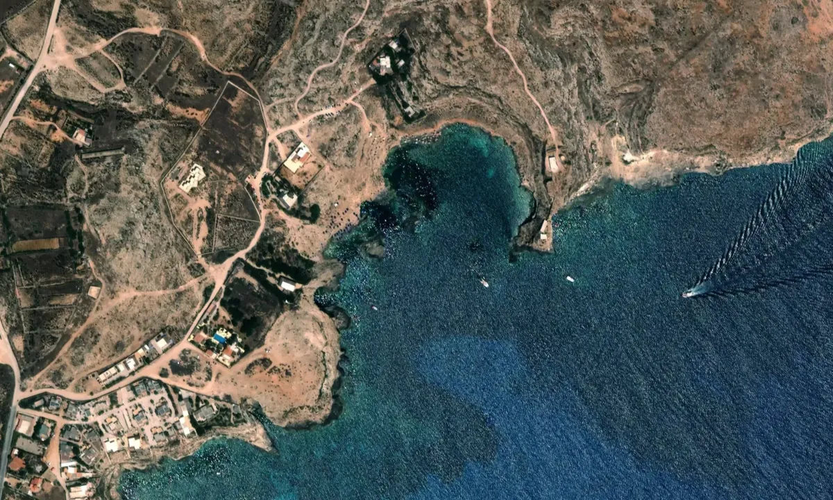 Flyfoto av Mare Morto