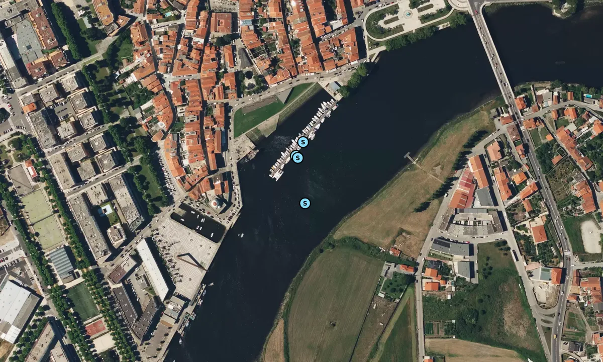 Satelite image of Mares de Vila do Conde