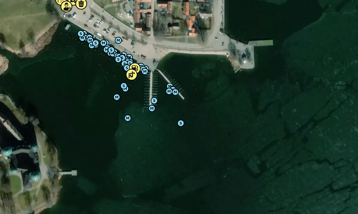 Satelite image of Mariefred