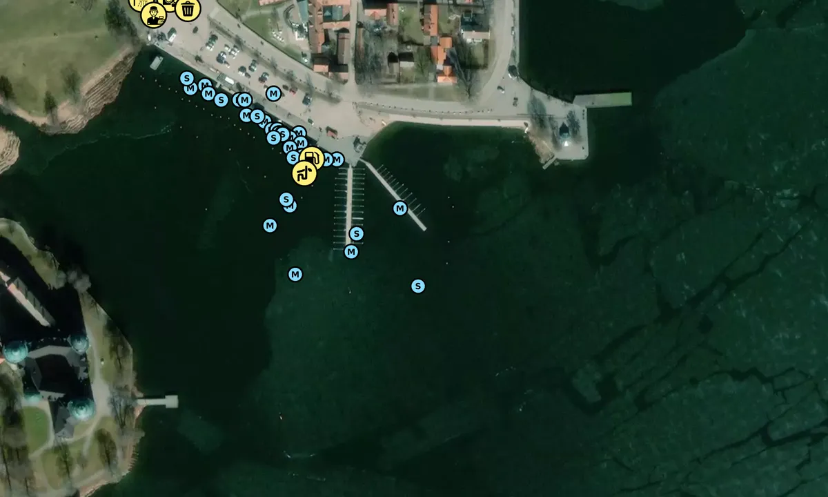 Satelite image of Mariefred