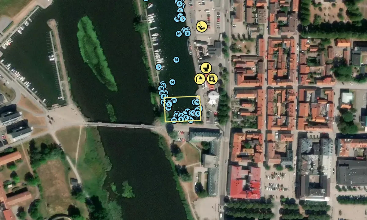 Satelite image of Mariestad