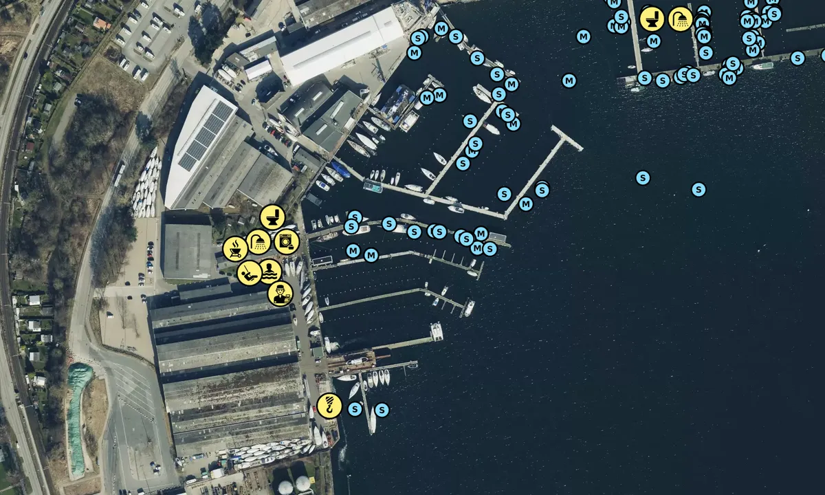 Satelite image of Marina Baltica
