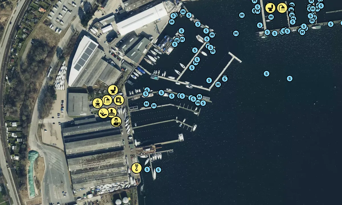 Satelite image of Marina Baltica