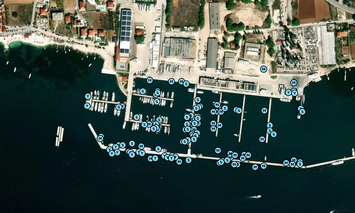 Satelite image of Marina Baotic