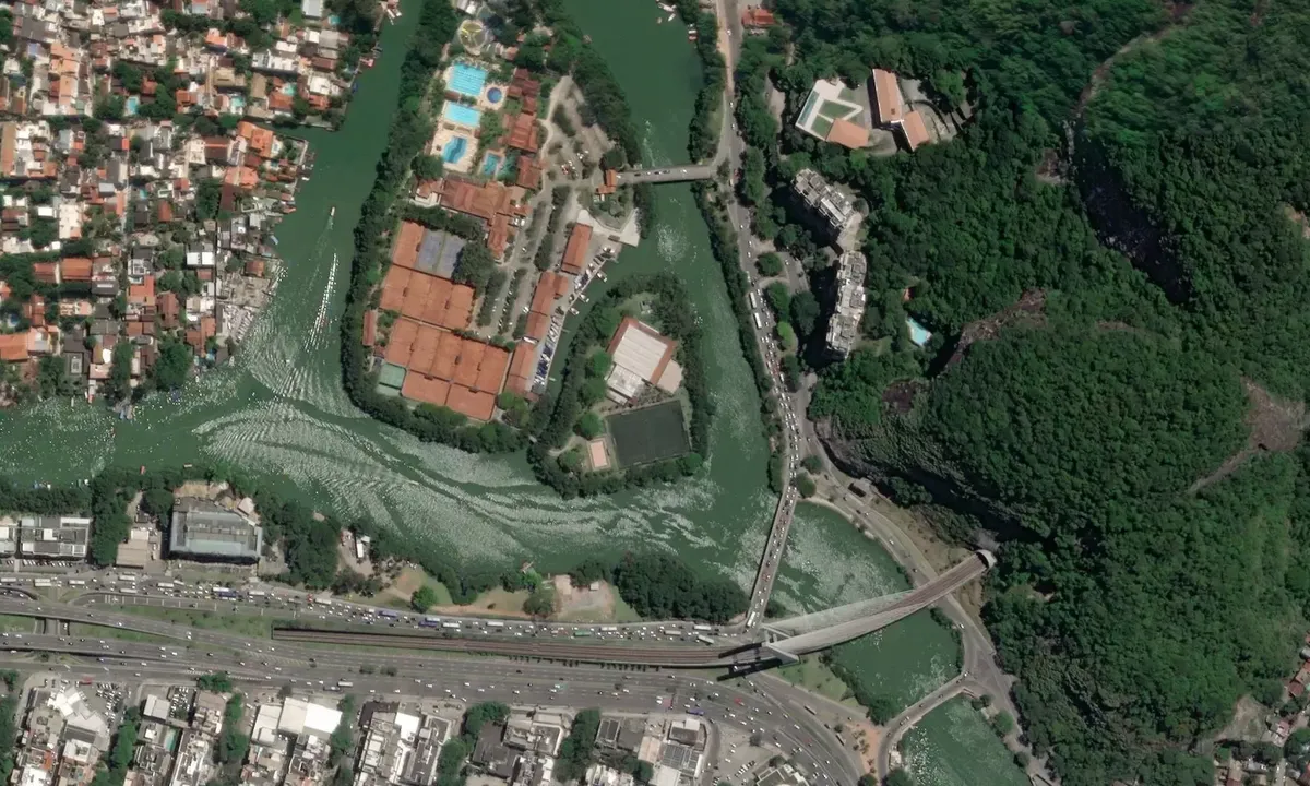 Satelite image of Marina Barra Clube