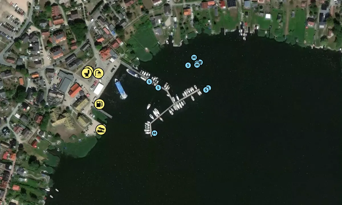 Hafen Breege: Satelite image of Marina Breege