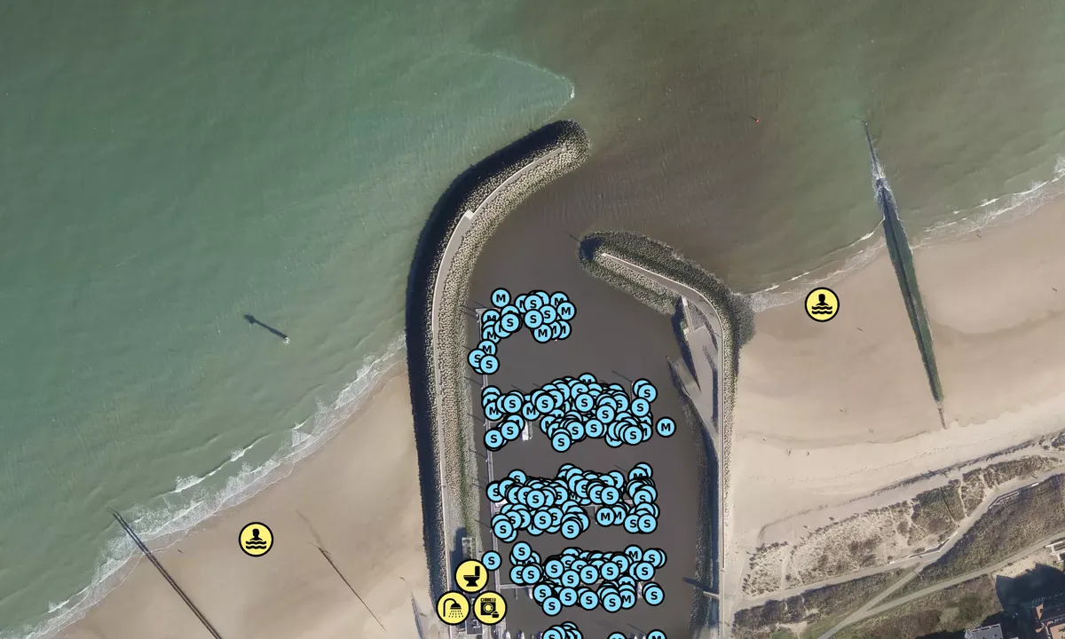Satelite image of Marina Cadzand