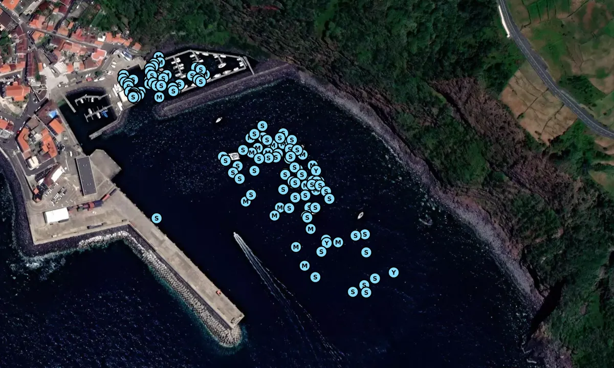 Satelite image of Marina das Velas