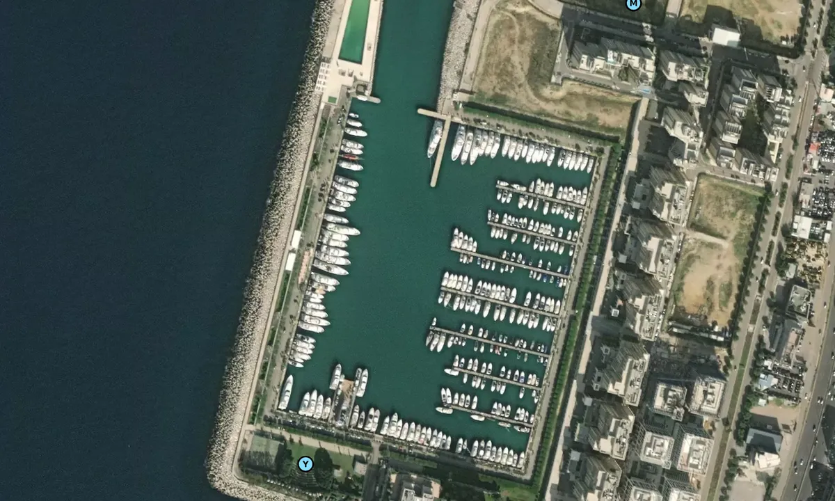 Satelite image of Marina Dbayeh