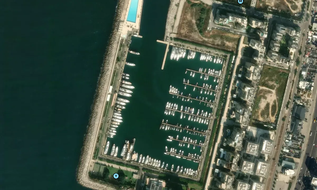 Satelite image of Marina Dbayeh