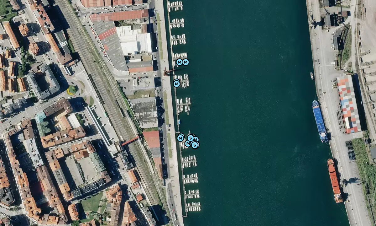 Satelite image of Marina de Avilés