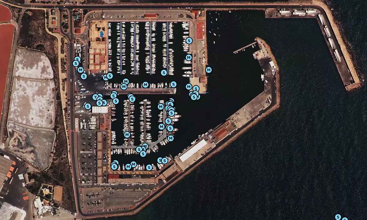 Satelite image of Marina de las Salinas