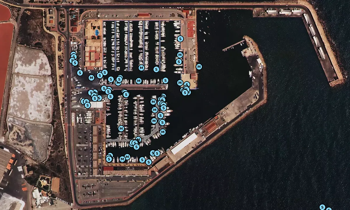 Satelite image of Marina de las Salinas