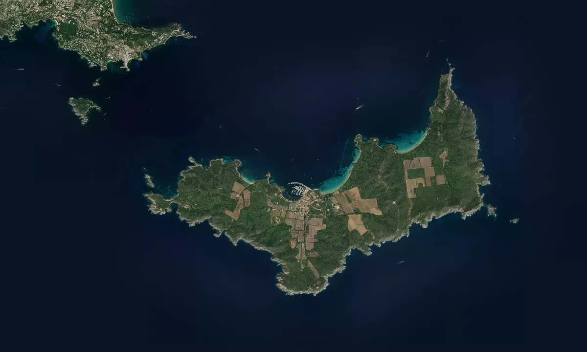 Flyfoto av Marina de Porquerolles