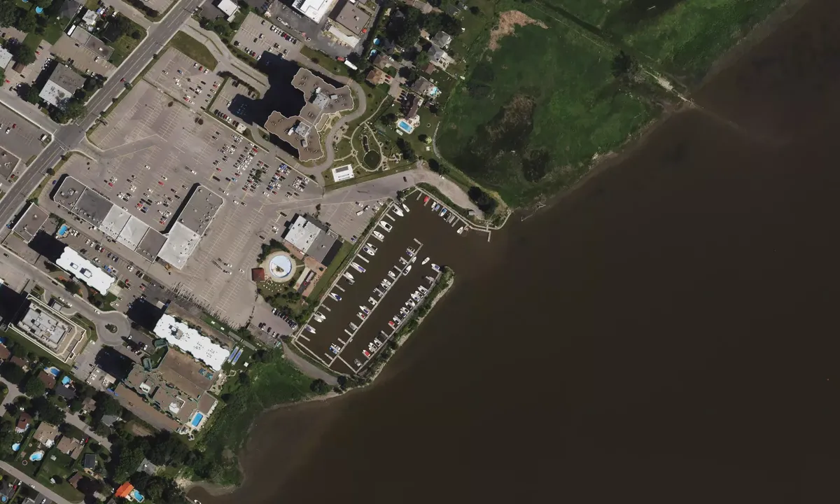 Satelite image of Marina de Repentigny