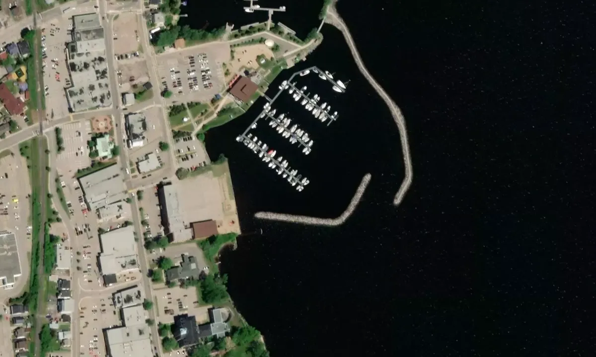 Satelite image of Marina de Roberval