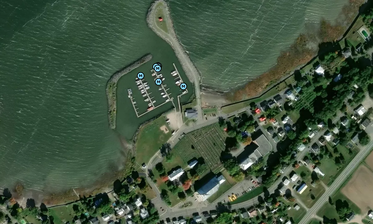 Satelite image of Marina de Saint-Michel