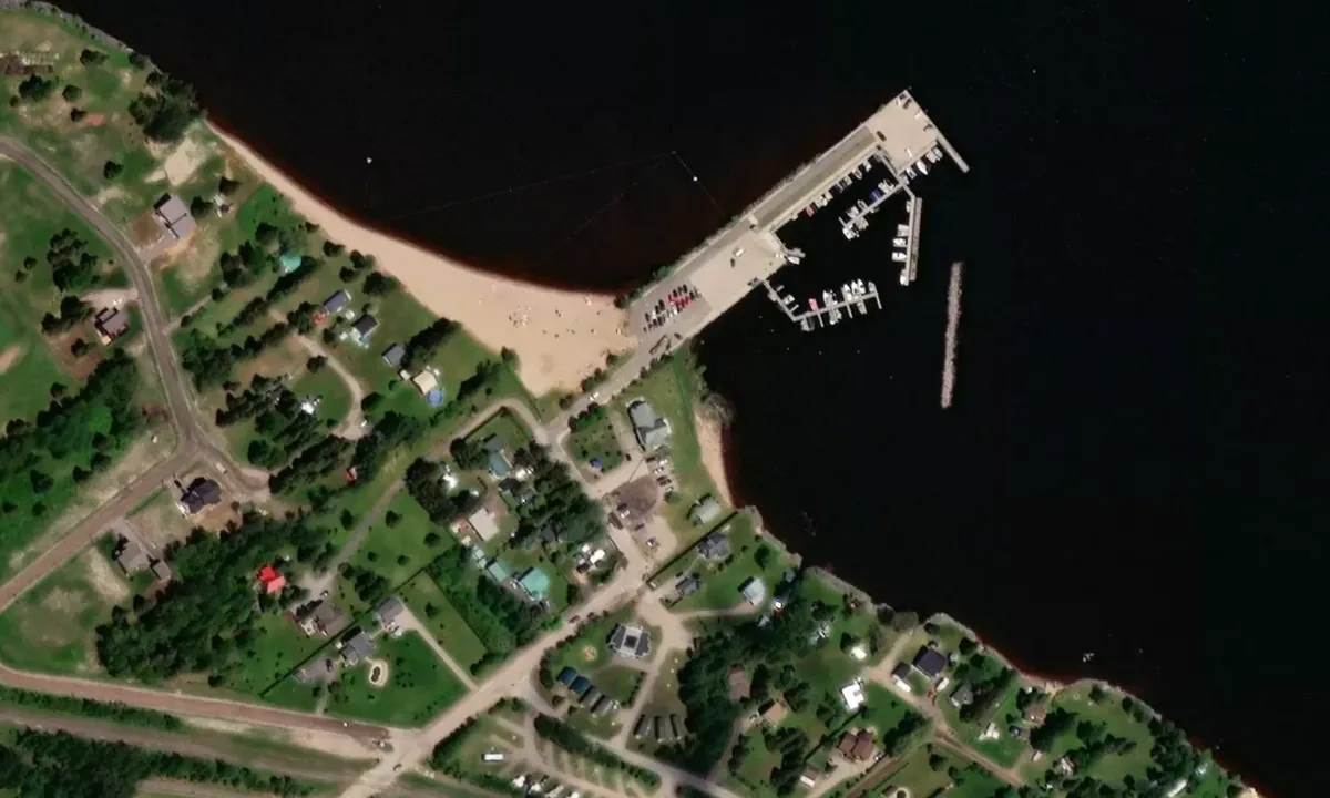 Satelite image of Marina de Saint Prime