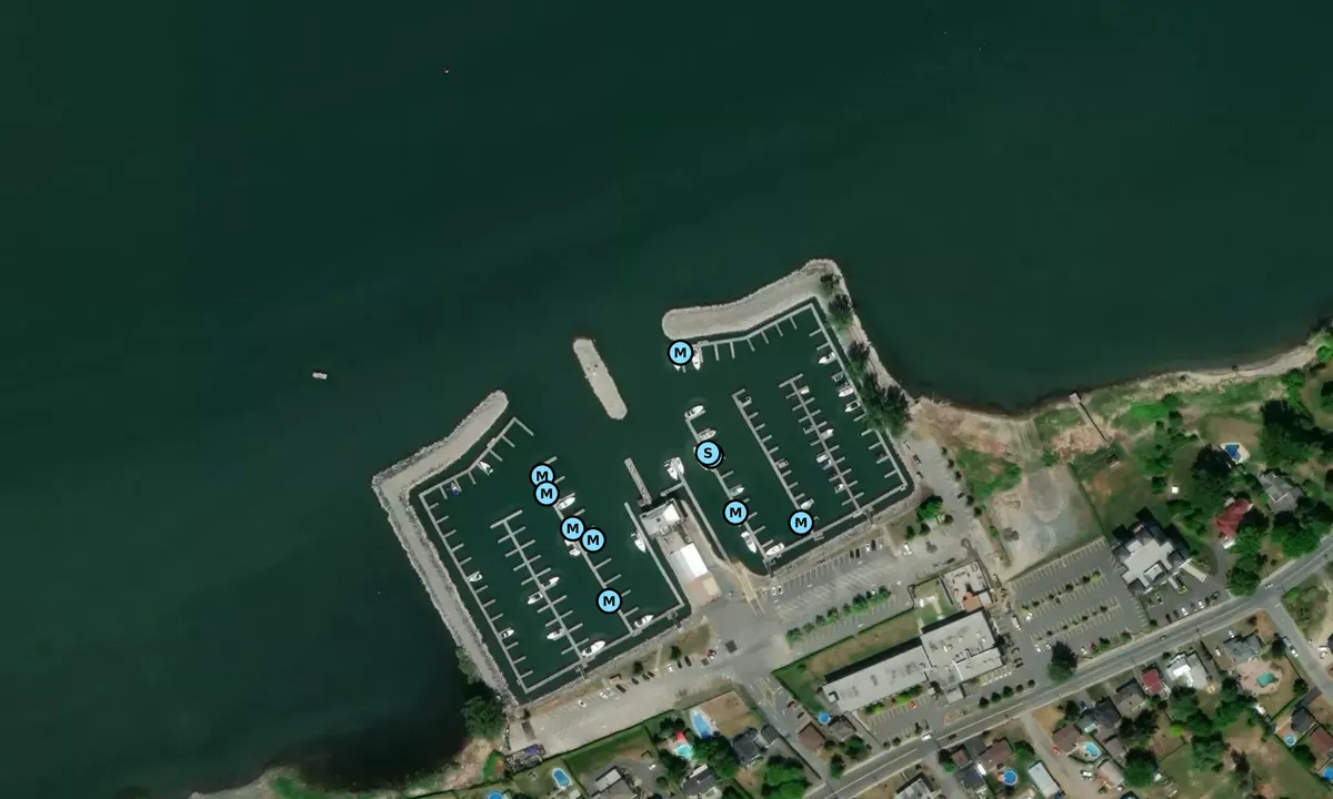 Satelite image of Marina de Saurel - Parc Nautique de Sorel