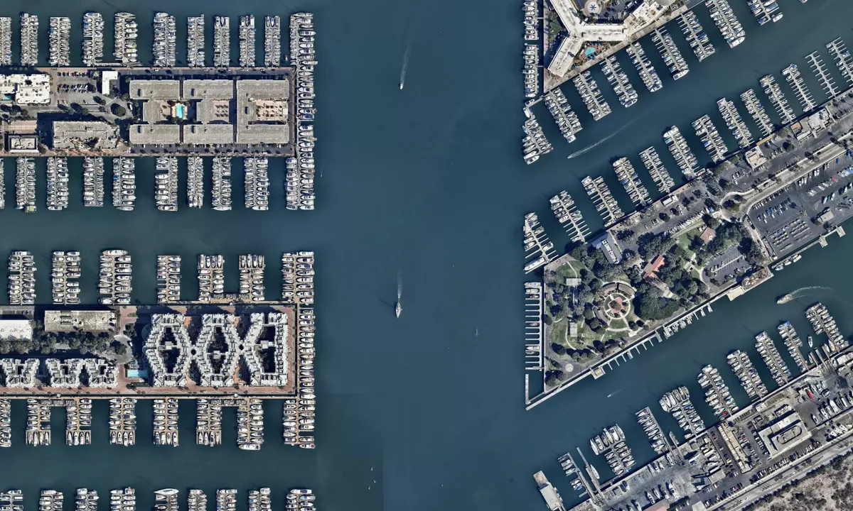 Flyfoto av Marina Del Rey - Marina del Rey