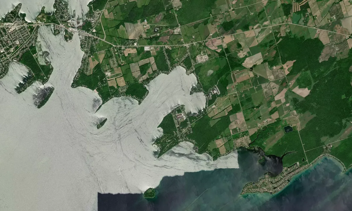 Flyfoto av Marina Del Rey - Orillia