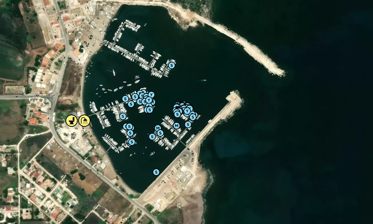 Satelite image of Marina di Marzamemi  1