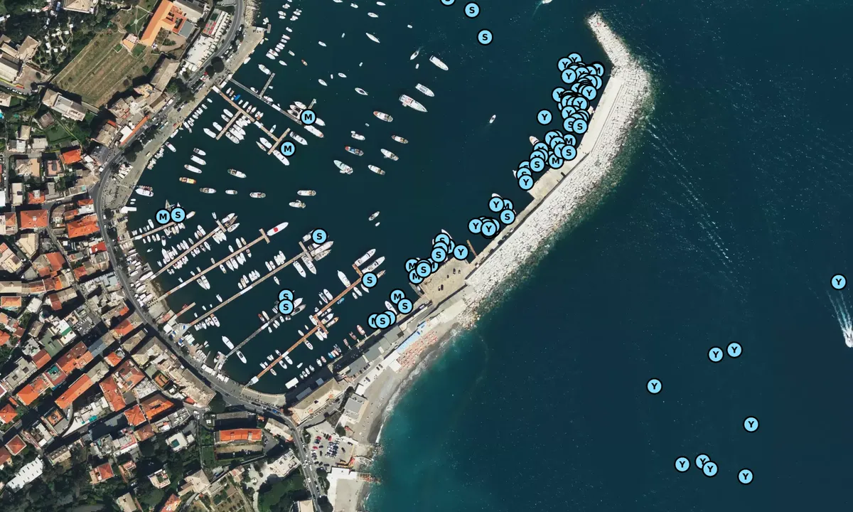 Satelite image of Marina Di Santa