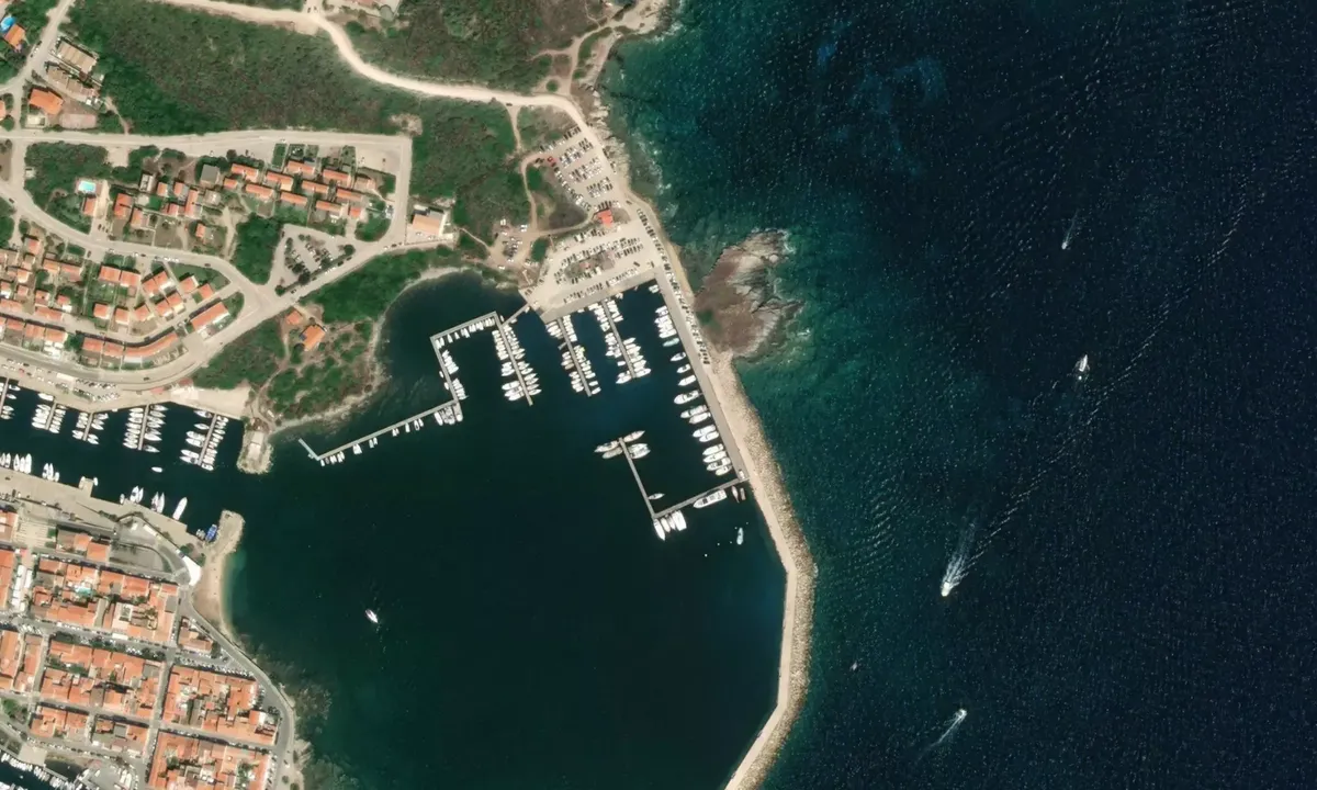 Flyfoto av Marina di Stintino 1