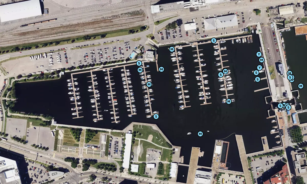 Satelite image of Marina du vieux port