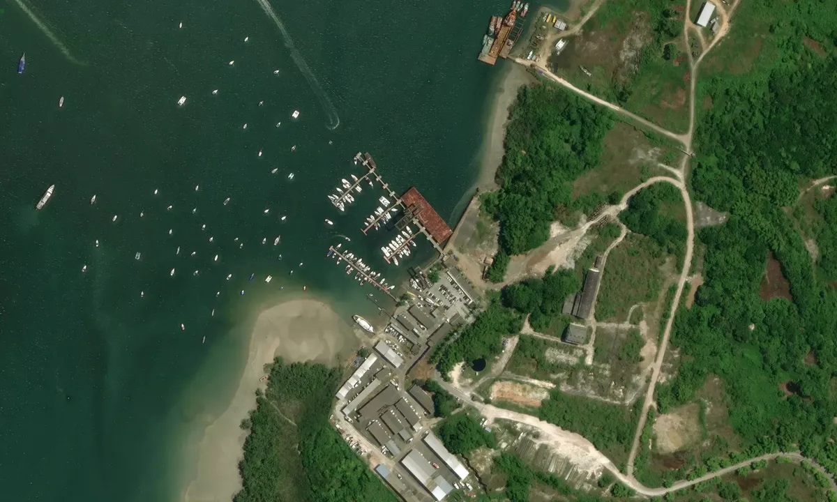 Satelite image of Marina e Estaleiro Aratu