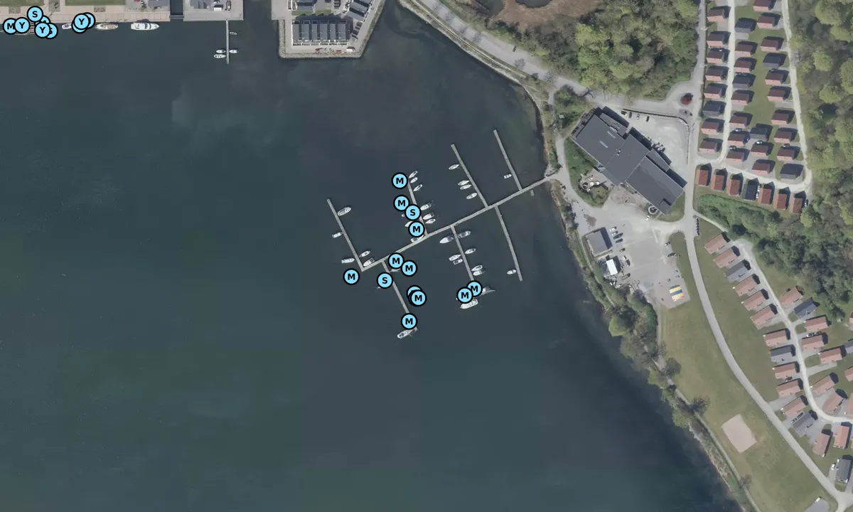Satelite image of Marina Fiskenæs